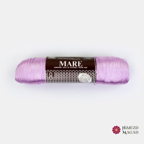 Mare műselyem fonal - világoslila Mare műselyem fonal - világoslila