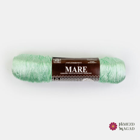 Mare műselyem fonal - világos türkiz Mare műselyem fonal - világos türkiz